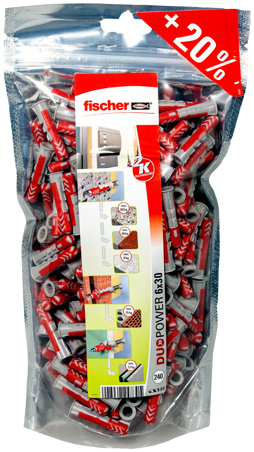 fischer DuoPower 6 Big Pack